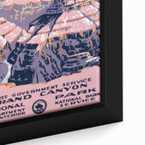 Grand Canyon Vintage Travel Poster - Classic Retro Wall Art