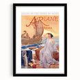 Ariane Vintage Travel Poster - Retro Nautical Opera Art
