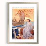 Ariane Vintage Travel Poster - Retro Nautical Opera Art