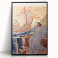 Ariane Vintage Travel Poster - Retro Nautical Opera Art