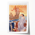 Ariane Vintage Travel Poster - Retro Nautical Opera Art