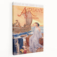 Ariane Vintage Travel Poster - Retro Nautical Opera Art