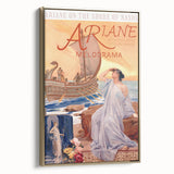 Ariane Vintage Travel Poster - Retro Nautical Opera Art