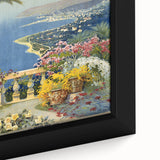 Sanremo Vintage Travel Poster - Retro Coastal Italian Art