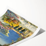Sanremo Vintage Travel Poster - Retro Coastal Italian Art