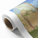 Zion National Park Vintage Travel Poster - Retro Nature Art