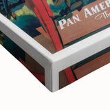 Caribbean Vintage Travel Poster - Retro Pan Am Aviation Art