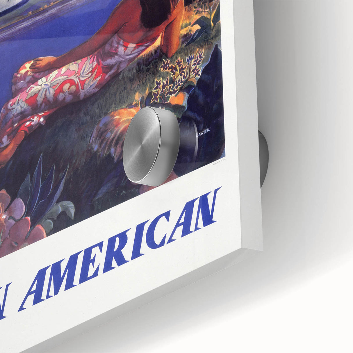 South Sea Isles Vintage Travel Poster - Retro Pan Am Art