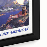 South Sea Isles Vintage Travel Poster - Retro Pan Am Art