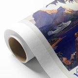 South Sea Isles Vintage Travel Poster - Retro Pan Am Art