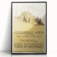 Vintage Travel Poster - Istanbul Mosque | Classic Travel Art Print