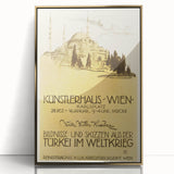 Vintage Travel Poster - Istanbul Mosque | Classic Travel Art Print