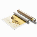 Vintage Travel Poster - Istanbul Mosque | Classic Travel Art Print