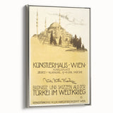 Vintage Travel Poster - Istanbul Mosque | Classic Travel Art Print