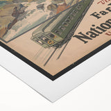 Vintage Travel Poster - Far West National Parks | Retro Travel Art