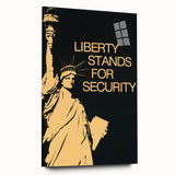 Vintage Travel Poster - Statue of Liberty | Retro Travel Art Print