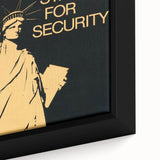 Vintage Travel Poster - Statue of Liberty | Retro Travel Art Print