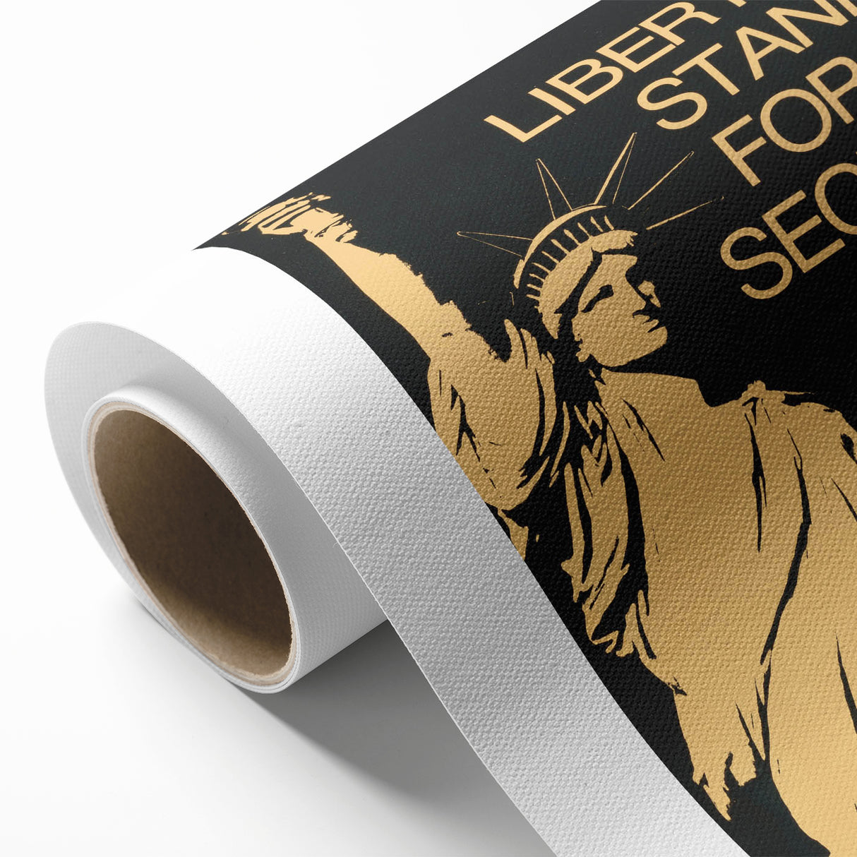 Vintage Travel Poster - Statue of Liberty | Retro Travel Art Print