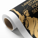 Vintage Travel Poster - Statue of Liberty | Retro Travel Art Print