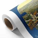 Vintage Travel Poster - Assisi, Italy | Classic Travel Art Print