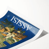 Vintage Travel Poster - Assisi, Italy | Classic Travel Art Print