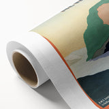 Vintage Travel Poster - New Zealand Shipping Line | Retro Travel Print