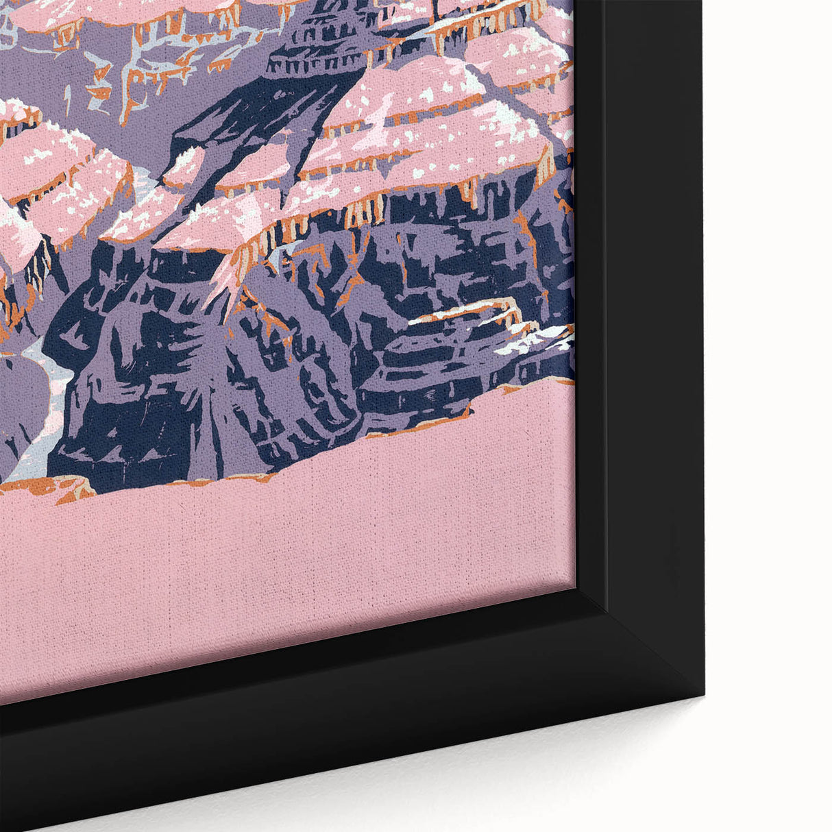 Vintage Travel Poster - Grand Canyon | Retro Desert Art Print