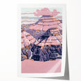 Vintage Travel Poster - Grand Canyon | Retro Desert Art Print
