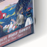 Vintage Travel Poster - Caribbean by Clipper | Retro Island Art