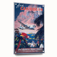 Vintage Travel Poster - Caribbean by Clipper | Retro Island Art