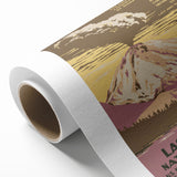 Vintage Travel Poster - Lassen Volcanic Park | Retro Nature Art