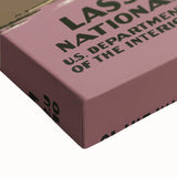 Vintage Travel Poster - Lassen Volcanic Park | Retro Nature Art