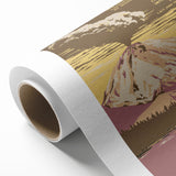 Vintage Travel Poster - Lassen Volcanic Park | Retro Wilderness Art