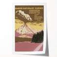 Vintage Travel Poster - Lassen Volcanic Park | Retro Wilderness Art
