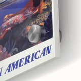 Vintage Travel Poster - South Sea Isles | Retro Island Art Print