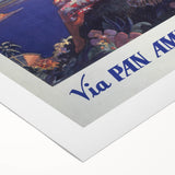 Vintage Travel Poster - South Sea Isles | Retro Island Art Print