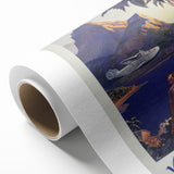 Vintage Travel Poster - South Sea Isles | Retro Island Art Print