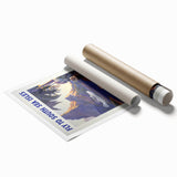 Vintage Travel Poster - South Sea Isles | Retro Island Art Print