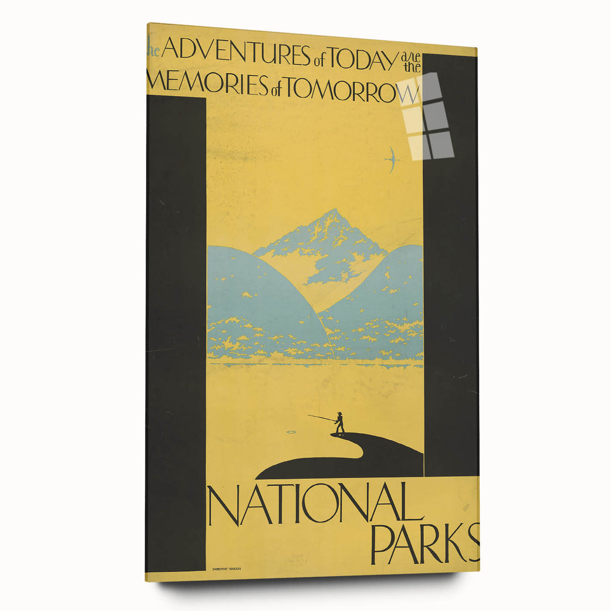 Vintage Travel Poster - National Parks | Retro Wilderness Art Print