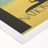 Vintage Travel Poster - National Parks | Retro Wilderness Art Print