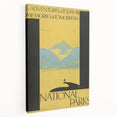 Vintage Travel Poster - National Parks | Retro Wilderness Art Print