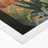 Vintage Travel Poster - Palermo, Sicily | Retro Architecture Art