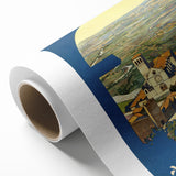 Vintage Travel Poster - Assisi, Italy | Retro Landscape Art Print