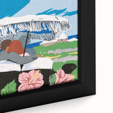 Vintage Travel Poster - Honeymoon Getaway | Retro Romance Art Print