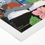 Vintage Travel Poster - Honeymoon Getaway | Retro Romance Art Print