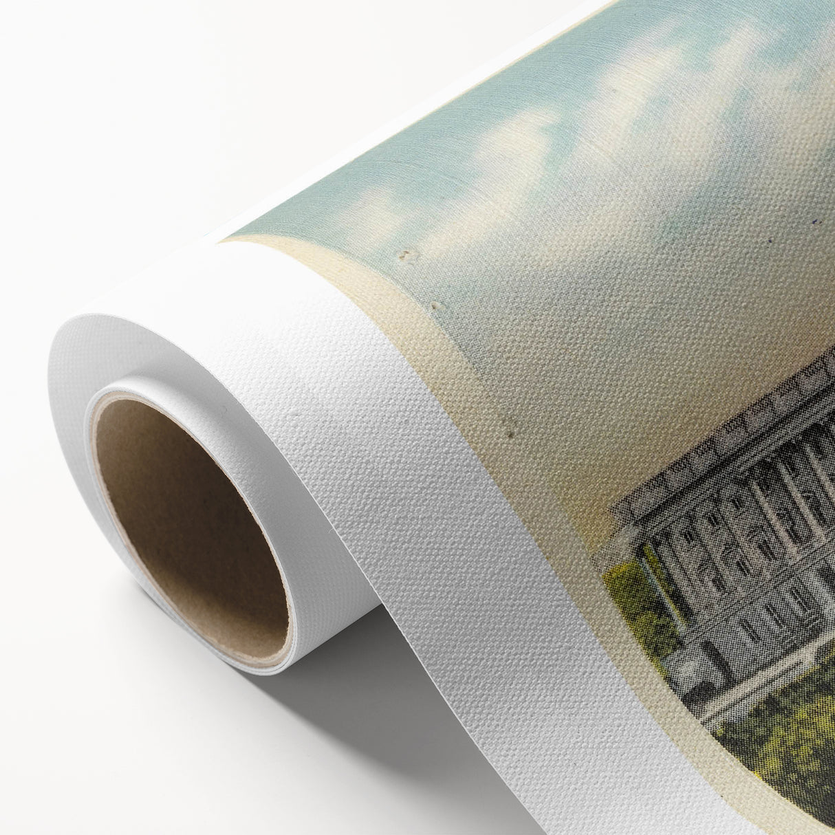 Vintage U.S. Capitol Poster - Retro Washington D.C. Travel Art