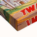 Vintage Travel Poster - Los Angeles | Retro TWA Airlines Art