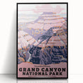 Vintage Travel Poster - Grand Canyon National Park | Retro Art Print