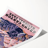 Vintage Travel Poster - Grand Canyon National Park | Retro Art Print