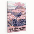 Vintage Travel Poster - Grand Canyon National Park | Retro Art Print